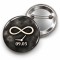 10 Kasım - 09.05 ve Sonsuzluk - 58mm Rozet