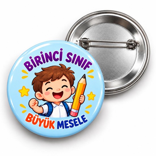Birinci Sınıf Büyük Mesele - 58mm Rozet