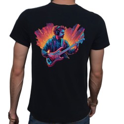 NEON GUITAR T-SHIRT