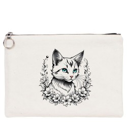 TATTOO TABLET/PORTFÖY ÇANTA - ASTARLI 30x21 cm BEYAZ - No.06