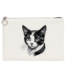 TATTOO TABLET/PORTFÖY ÇANTA - ASTARLI 30x21 cm BEYAZ - No.07