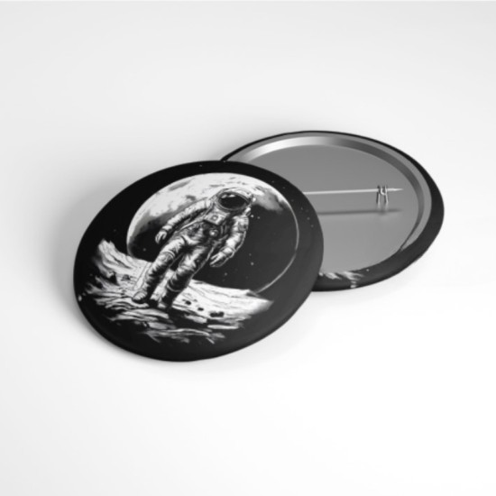 Astronot - 58mm Rozet