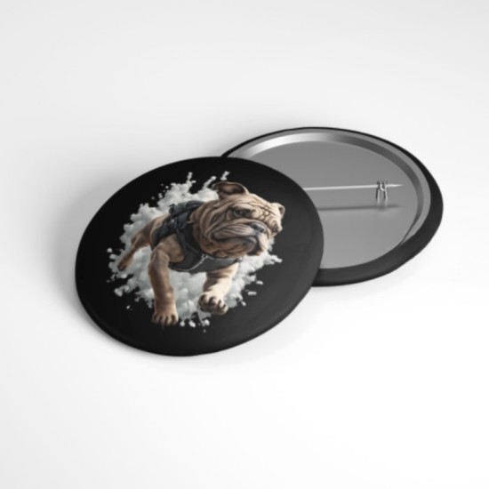 Bulldog - 58mm Rozet