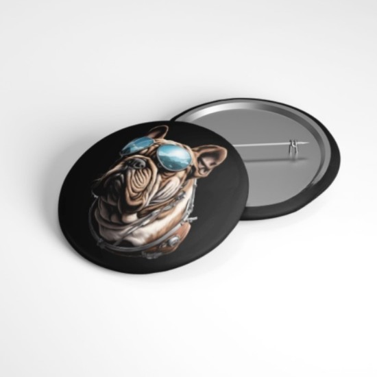 Bulldog - 58mm Rozet