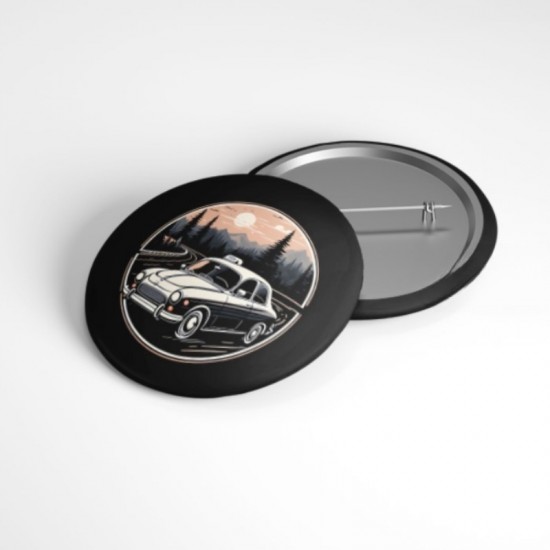 Vintage Araba - 58mm Rozet