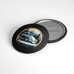 Nostaljik Gece Sürüşü - 58mm Rozet