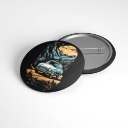 Vintage Yolculuk - 58mm Rozet