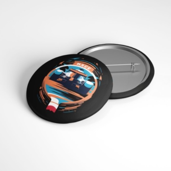 Yarış Ateşi - 58mm Rozet