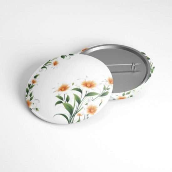 Çiçek Bahçesi - 58mm Rozet