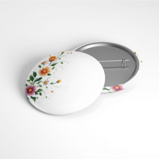 Çiçek Bahçesi - 58mm Rozet