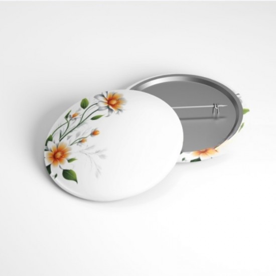 Çiçek Bahçesi - 58mm Rozet