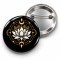 Lotus ve Altın Mandala - 58mm Rozet