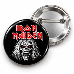 Iron Maiden - Eddie - 58mm Rozet