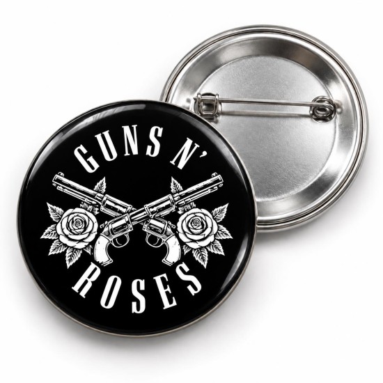 Guns N Roses - Tabancalar ve Güller - 58mm Rozet