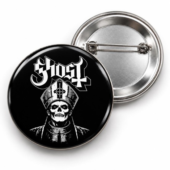 Ghost - Gotik Portre - 58mm Rozet