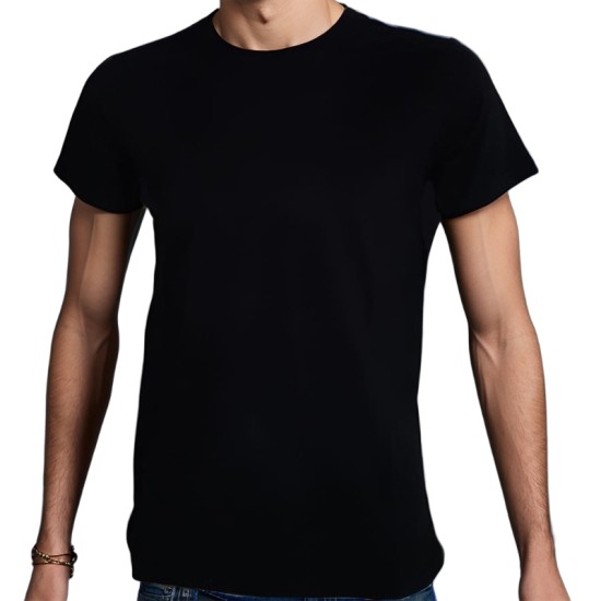 BLACK-WHITE T-SHIRT