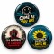 Come As You Are Creep ve Saves Me - 3’lü 58mm Rozet Seti