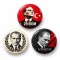 29 Ekim Atatürk ve İzindeyiz - 3’lü 58mm Rozet Seti