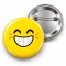 Dişlerini Gösteren Smiley - 58mm Rozet