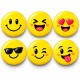Smiley Neşe ve Eğlence - 6’lı 58mm Rozet Seti