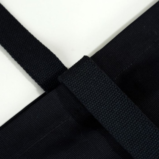 TATTOO PLAJ ÇANTASI KANVAS 48x41x10 cm SİYAH